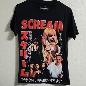 Black Graphic Kids T-Shirt